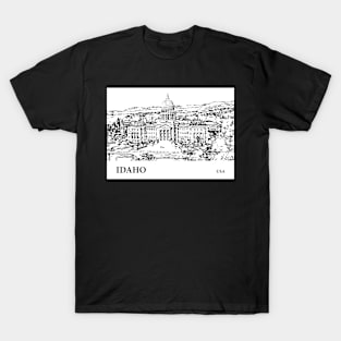 Idaho State USA T-Shirt